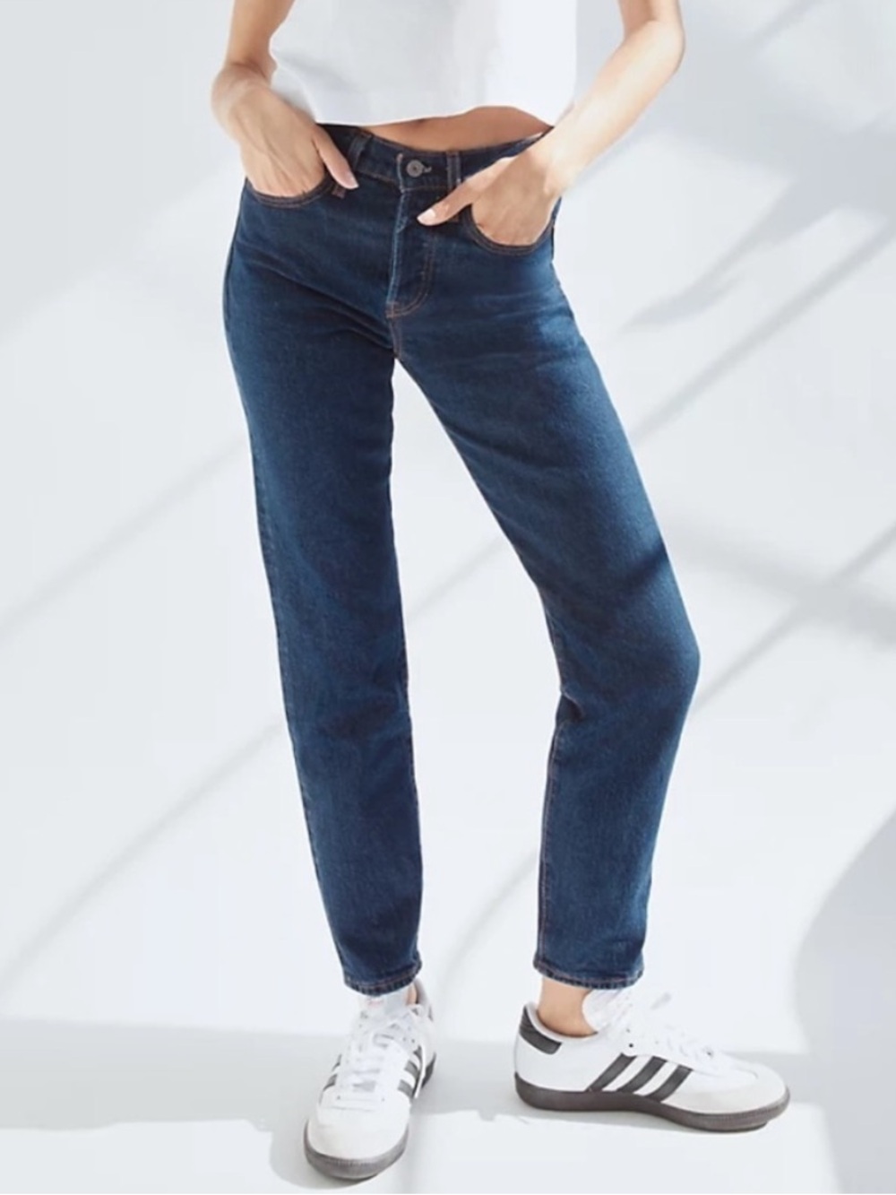 Levi’s wedgie jeans 26 life’s work dark wash blue stretch denim